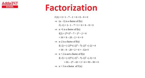 Simplifying the Factorization