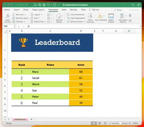 Statistics and Leaderboards
