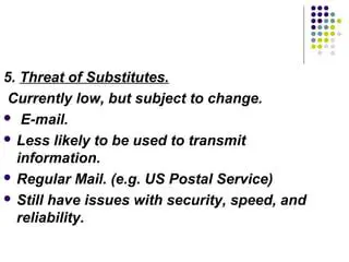 Substitutes for Regular Mail
