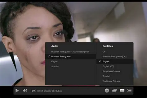 Subtitle and Dubbing Options