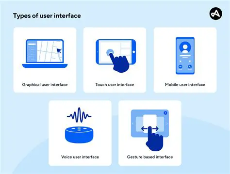 Support for visual interfaces