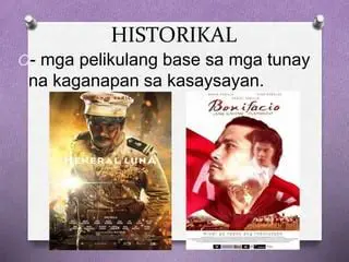 Tatlong Palabas ng Pelikulang Historikal na Hindi Malilimutan