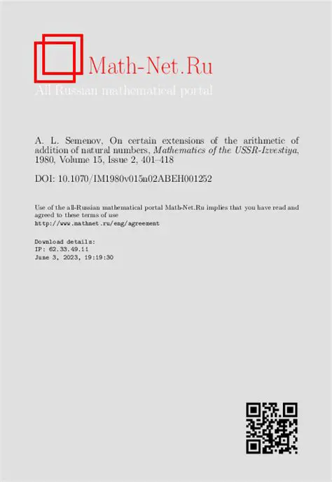 The Arithmetic of Addition