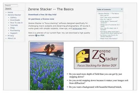 The Benefits of Zerene Stacker
