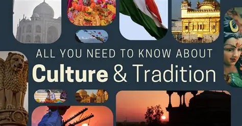 The blending of tradition and culture