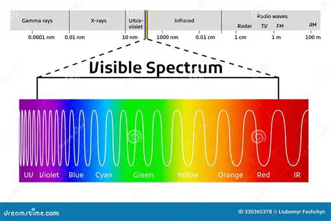 The Colors of the Visible Spectrum