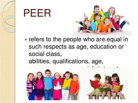 The Dominant Role of Peers