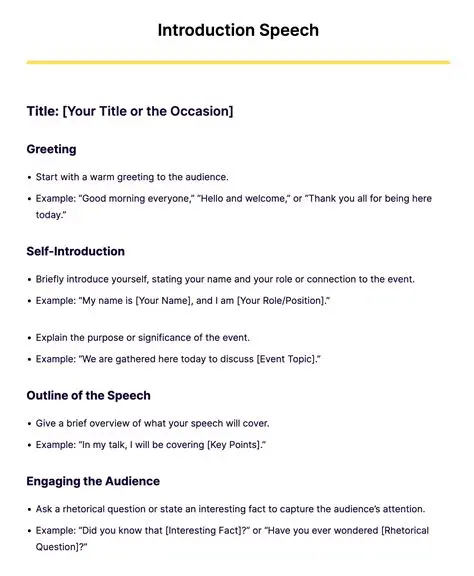 The Importance of a Speech Introduction