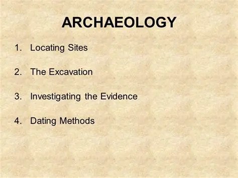 The Methods of Archaeology