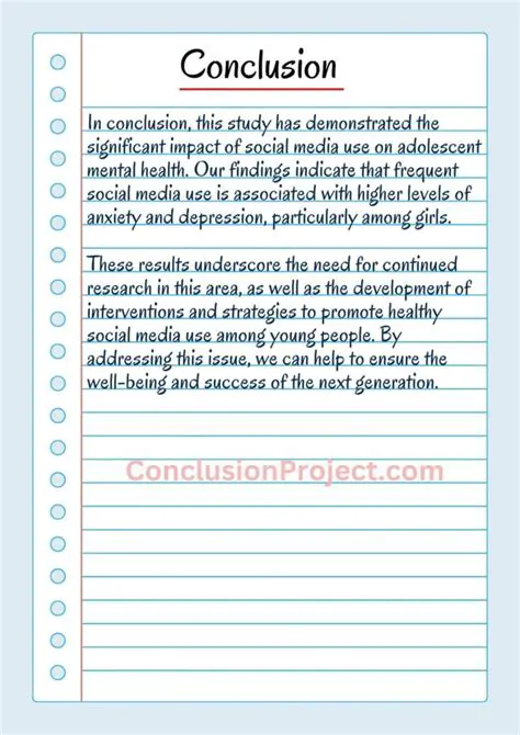 The Role of Conclusion in Scientific Writing
