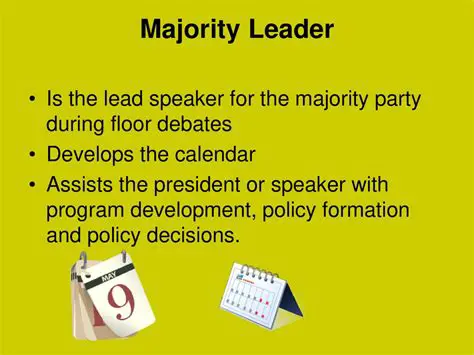 The Role of the Majority Party