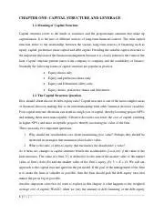 Understanding Capital Structure and Its Importance