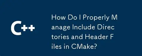 Understanding Include Directories