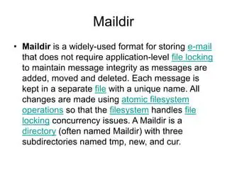 Understanding Maildir Locking