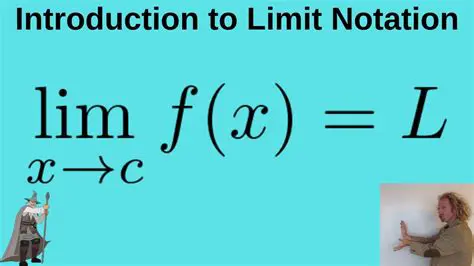 Understanding the Limit Notation