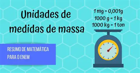 Unidades de Medida de Massa no SI