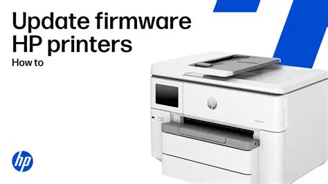 Update the firmware regularly