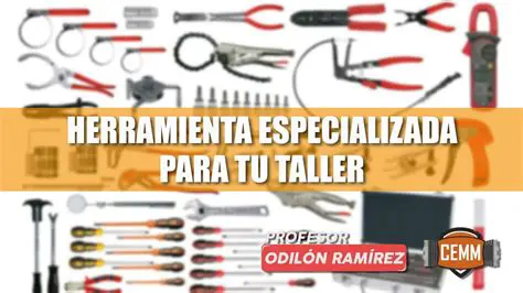 Utilizar herramientas especializadas