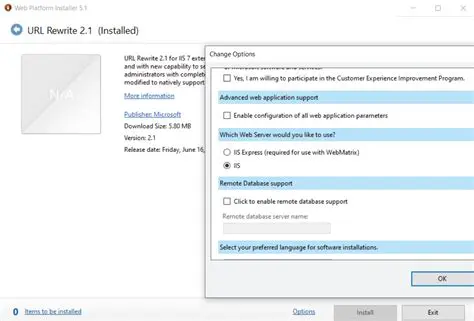 Verify IIS Rewrite Module installation