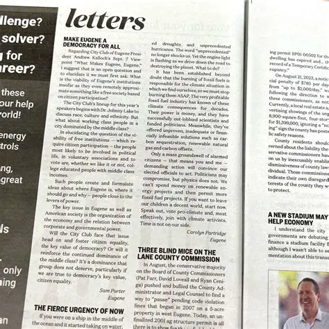 Villages News: Letters to the Editor Spark Community Dialogue