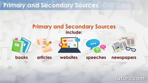 When the source is a primary source